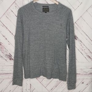 Lucky Brand Lived In Thermal Shirt Grey